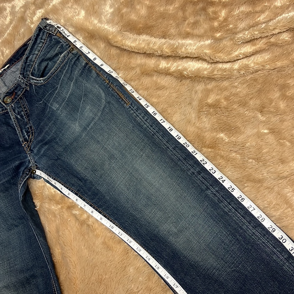 Vintage 1921 Classic Blue Denim Jeans 34/34 - Picture 11 of 16